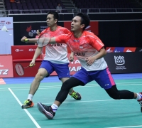 Singapore Open 2018: Ganda Putra Pastikan Satu Jatah Final