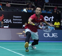 Singapore Open 2018: Ihsan Menangi Perang Saudara Lawan Firman