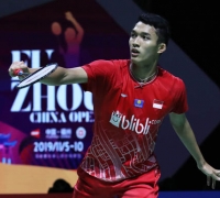 Fuzhou China Open  2019: Jonatan Hadapi Antonsen di Perempat Final