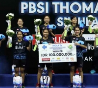 Tim Garuda Juara Simulasi Piala Uber