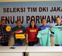 Hundred Dukung Tim Porwanas DKI Jakarta